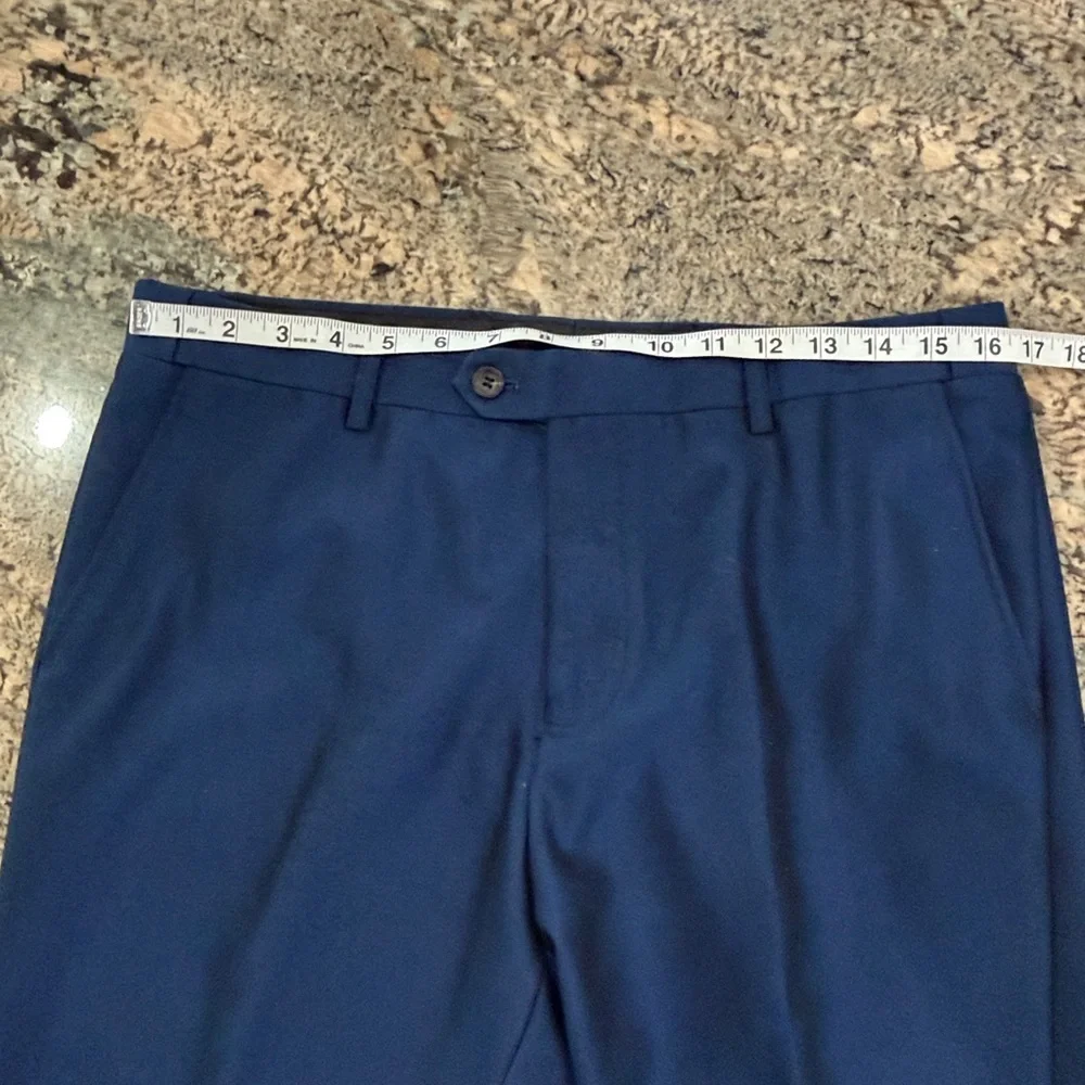 Men's Navy Blue Blazer and Pants Set
